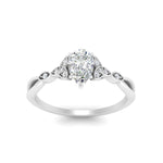 Load image into Gallery viewer, Celtic Knot Split Lab Diamond Ring 14K Gold
