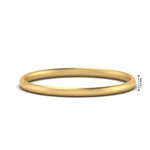 Load image into Gallery viewer, 1 MM To 6 MM Comfort Fit Plain Wedding Band
