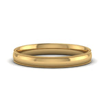 Load image into Gallery viewer, Comfort Fit Milgrain Edge Wedding Band 14K Gold
