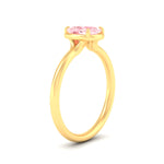 Load image into Gallery viewer, cushion-cut-collet-set-solitaire-vivid-pink-engagement-ring-in-yellow-gold-fdenr11593cugvpinkangle2-nl-yg.jpg