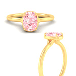 Load image into Gallery viewer, cushion-cut-collet-set-solitaire-vivid-pink-engagement-ring-in-yellow-gold-fdenr11593cugvpinkangle3-nl-yg.jpg