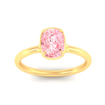 Load image into Gallery viewer, cushion-cut-collet-set-solitaire-vivid-pink-engagement-ring-in-yellow-gold-fdenr11593cugvpinkangle5-nl-yg.jpg