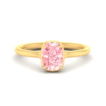 Load image into Gallery viewer, cushion-cut-collet-set-solitaire-vivid-pink-engagement-ring-in-yellow-gold-fdenr11593cugvpinksleep-nl-yg.jpg