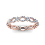 Load image into Gallery viewer, 1.50 Ctw Lab Grown Diamond Eternity Ring For Womens In 14K Rose Gold | Cuts &amp; Carat

