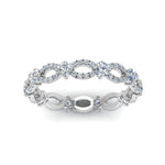 Load image into Gallery viewer, 1.50 Ctw Lab Grown Diamond Eternity Ring For Womens In 14K White Gold | Cuts &amp; Carat

