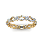Load image into Gallery viewer, 1.50 Ctw Lab Grown Diamond Eternity Ring For Womens In 14K Yellow Gold | Cuts &amp; Carat
