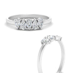 Load image into Gallery viewer, Knife Edge Solitaire Lab Diamond Ring 14K Gold
