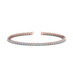 Load image into Gallery viewer, 2 To 15 Carat Lab Diamond Tennis Bracelet For Women 14K Gold

