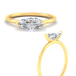 Load image into Gallery viewer, east-west-marquise-cut-solitaire-engagement-ring-in-yellow-gold-fdenr11731angle3-nl-yg.jpg