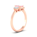 Load image into Gallery viewer, emerald-cut-vivid-pink-trapezoid-engagement-ring-in-rose-gold-fdenr7981emgvpinkangle2-nl-rg.jpg?v=1788347229