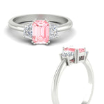 Load image into Gallery viewer, emerald-cut-vivid-pink-trapezoid-engagement-ring-in-white-gold-fdenr7981emgvpinkangle3-nl-wg.jpg?v=1788347229