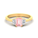 Load image into Gallery viewer, emerald-cut-vivid-pink-trapezoid-engagement-ring-in-yellow-gold-fdenr7981emgvpinksleep-nl-yg.jpg?v=1788347229