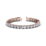 Load image into Gallery viewer, Round Lab Diamond Tennis Bracelet For Women
