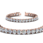 Load image into Gallery viewer, Round Lab Diamond Tennis Bracelet For Women
