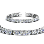 Load image into Gallery viewer, Round Lab Diamond Tennis Bracelet For Women
