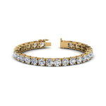 Load image into Gallery viewer, Round Lab Diamond Tennis Bracelet For Women

