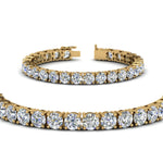 Load image into Gallery viewer, Round Lab Diamond Tennis Bracelet For Women
