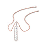Load image into Gallery viewer, Lab Diamond Floating Hexagon Pendant For Women 14K Gold
