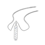 Load image into Gallery viewer, Lab Diamond Floating Hexagon Pendant For Women 14K Gold
