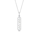 Load image into Gallery viewer, Lab Diamond Floating Hexagon Pendant For Women 14K Gold
