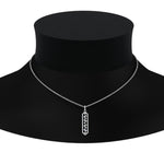 Load image into Gallery viewer, Lab Diamond Floating Hexagon Pendant For Women 14K Gold
