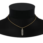 Load image into Gallery viewer, Lab Diamond Floating Hexagon Pendant For Women 14K Gold
