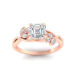 Load image into Gallery viewer, floral-leaf-asscher-cut-diamond-engagement-ring-in-rose-gold-fdenr10962asangle5-nl-rg.jpg