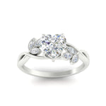 Load image into Gallery viewer, floral-leaf-heart-shaped-diamond-engagement-ring-in-white-gold-fdenr10962htangle5-nl-wg.jpg