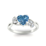 Load image into Gallery viewer, floral-leaf-heart-shaped-vivid-blue-engagement-ring-in-white-gold-fdenr10962htgvblueangle5-nl-wg.jpg