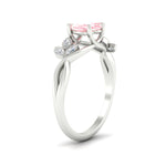 Load image into Gallery viewer, floral-leaf-heart-shaped-vivid-pink-engagement-ring-in-white-gold-fdenr10962htgvpinkangle2-nl-wg.jpg