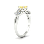 Load image into Gallery viewer, floral-leaf-heart-shaped-vivid-yellow-engagement-ring-in-white-gold-fdenr10962htgvyellowangle2-nl-wg.jpg