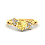 Load image into Gallery viewer, floral-leaf-heart-shaped-vivid-yellow-engagement-ring-in-yellow-gold-fdenr10962htgvyellowsleep-nl-yg.jpg