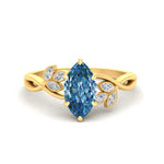 Load image into Gallery viewer, floral-leaf-marquise-cut-vivid-blue-engagement-ring-in-yellow-gold-fdenr10962mqgvbluesleep-nl-yg.jpg
