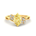 Load image into Gallery viewer, floral-leaf-marquise-cut-vivid-yellow-engagement-ring-in-yellow-gold-fdenr10962mqgvyellowsleep-nl-yg.jpg