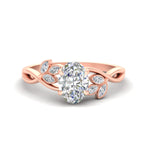Load image into Gallery viewer, floral-leaf-oval-shaped-diamond-engagement-ring-in-rose-gold-fdenr10962ovsleep-nl-rg.jpg