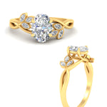 Load image into Gallery viewer, floral-leaf-oval-shaped-diamond-engagement-ring-in-yellow-gold-fdenr10962ovangle3-nl-yg.jpg