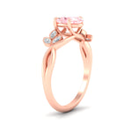 Load image into Gallery viewer, floral-leaf-oval-shaped-vivid-pink-engagement-ring-in-rose-gold-fdenr10962ovgvpinkangle2-nl-rg.jpg