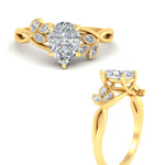Load image into Gallery viewer, floral-leaf-pear-shaped-diamond-engagement-ring-in-yellow-gold-fdenr10962peangle3-nl-yg.jpg