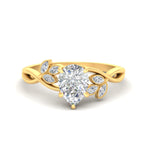Load image into Gallery viewer, floral-leaf-pear-shaped-diamond-engagement-ring-in-yellow-gold-fdenr10962pesleep-nl-yg.jpg