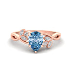 Load image into Gallery viewer, floral-leaf-pear-shaped-vivid-blue-engagement-ring-in-rose-gold-fdenr10962pegvbluesleep-nl-rg.jpg