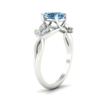 Load image into Gallery viewer, floral-leaf-pear-shaped-vivid-blue-engagement-ring-in-white-gold-fdenr10962pegvblueangle2-nl-wg.jpg