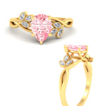 Load image into Gallery viewer, floral-leaf-pear-shaped-vivid-pink-engagement-ring-in-yellow-gold-fdenr10962pegvpinkangle3-nl-yg.jpg