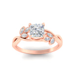 Load image into Gallery viewer, floral-leaf-princess-cut-diamond-engagement-ring-in-rose-gold-fdenr10962prangle5-nl-rg.jpg