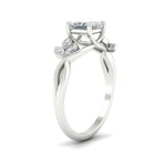 Load image into Gallery viewer, floral-leaf-princess-cut-diamond-engagement-ring-in-white-gold-fdenr10962prangle2-nl-wg.jpg