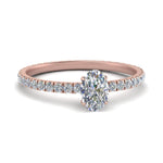 Load image into Gallery viewer, Lab diamond Eternity Engagement Rings 14K Gold
