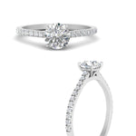 Load image into Gallery viewer, IGI Certified 1/2 - 5 Carat Lab Grown Diamond Side Stone Women Engagement Ring 14K Gold
