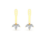 Load image into Gallery viewer, Lab Colored Front Back Fancy Marquise Earring Jackets
