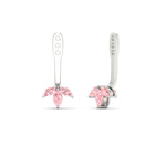 Load image into Gallery viewer, Lab Colored Front Back Fancy Marquise Earring Jackets