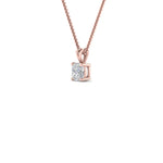 Load image into Gallery viewer, Cushion Lab Diamond Solitaire Pendant For Women 14K Gold
