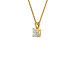 Load image into Gallery viewer, Cushion Lab Diamond Solitaire Pendant For Women 14K Gold
